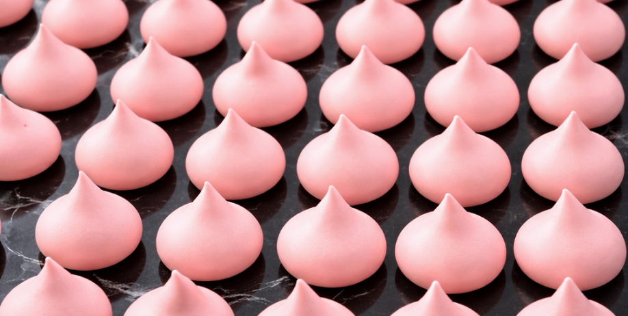 Meringa alle fragole e pepe